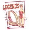 Boys Mattel Hot Wheels and Barbie Legends T Shirt - 2 of 4