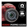 Kodak PIXPRO AZ255 Astro Zoom 16MP Digital Camera (Red) with 128GB SDXC Card - 4 of 4