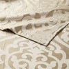 PAGED 72x72 Inch Polyester Jacquard Shower Curtain with 12 Button Holes,Shower Curtains for Bathroom - 3 of 4
