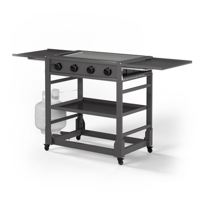 TYTUS Fresno 4-Burner Stainless Steel Propane Hibachi Griddle