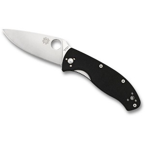 Spyderco Tenacious Folding Pocket Knife with 3.39" Stainless Steel Blade | Get Superior Strength and Edge Retention| Includes 4-Way Pocket Clip - 1 of 4