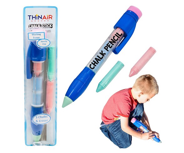 Thin Air Giant Sidewalk Chalk Pencil