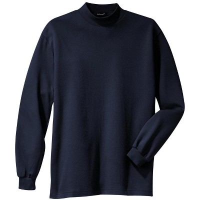 Mafoose Men's Casual Long Sleeve Interlock Knit Coller Mock Turtleneck Sweaters