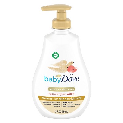 Baby Dove Melanin Rich Skin Nourishment Sensitive Skin Care Hypoallergenic Wash - 13 fl oz