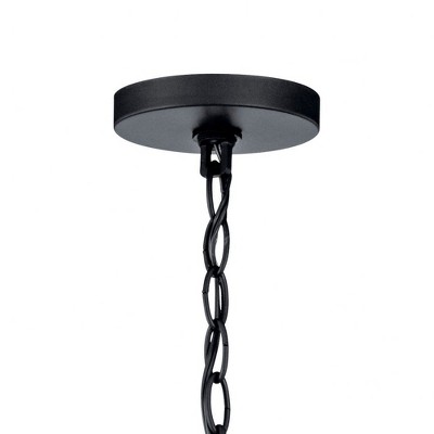 Elegant Crosby 5-Light Chandelier with Clear Glass Shades and Distressed Bronze Finish