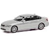 BMW 3 Series Silver Metallic 1/87 (HO) Scale Plastic Model Car by Promotex - 2 of 3