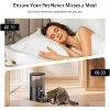 Automatic Cat and Small Dog Feeder, 4L Timed Food Dispenser with Dual Power, Easy Clean - 2 of 4