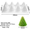 JDICTION Christmas Tree Silicone Mold Tree Shaped Mold for Handmade Soap Candles Cake Jelly Dessert Candy - 2 of 4