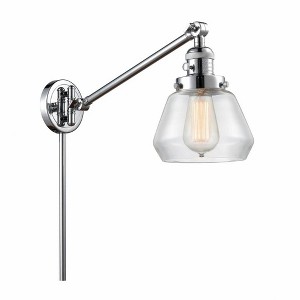 Fulton - 1 Light Swing Arm Wall Sconce In Industrial Style-25 Inches Tall and 8 Inches Wide - 1 of 1