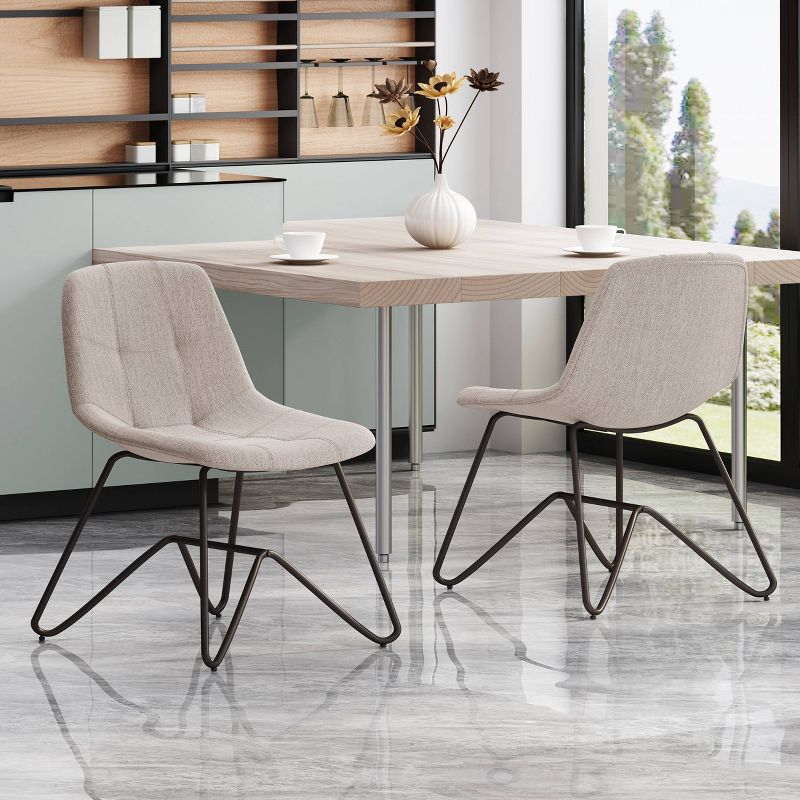 Set of 2 Norwood Contemporary Dining Chair - Christopher Knight Home, 3 of 5
