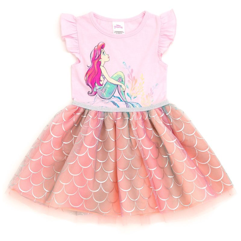 Disney Lilo & Stitch Raya and the Last Dragon Encanto Moana Mirabel Sisu Girls Dress Girls Tulle Dress Toddler, 1 of 6