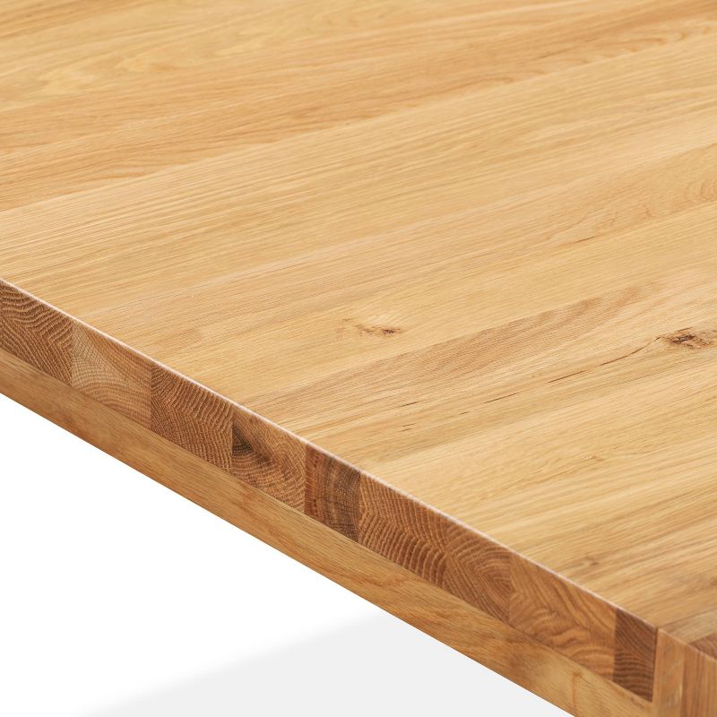 82&#34; Bahama Dining Table Oak - Poly and Bark, 6 of 8