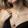 Summit Adventure Pearl 18K Gold Paperclip Chain Choker Satellite Chain Biwa Pearl Pendant Necklace Dainty Jewelry for Women - 2 of 4
