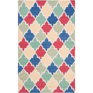 Dhurries DHU561 Hand Woven Indoor Rugs - Safavieh - 1 of 4