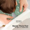 KeaBabies 3pk Presto Baby Bibs Waterproof with Food Catcher, Lightweight Toddler Bibs for Eating - 4 of 4