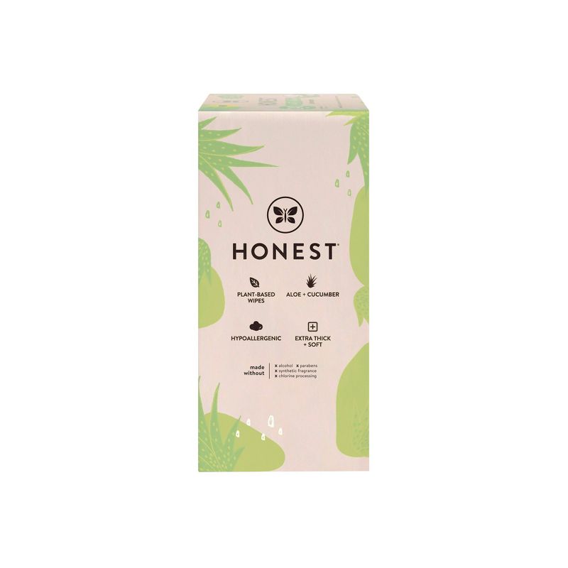 The Honest Company Hydrate + Cleanse Plant-Based Baby Wipes - Aloe and Cucumber - (Select Count), 5 of 8