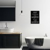 Stupell Industries What Happens In The Bathroom, 13" x 19" - 2 of 4