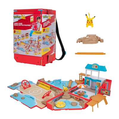 Pokemon Carry Case Beach Battle Playset (Pokemon Playset)