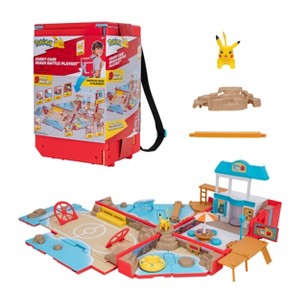 Pokemon Carry Case Beach Battle Playset (Pokemon Playset) - 1 of 4