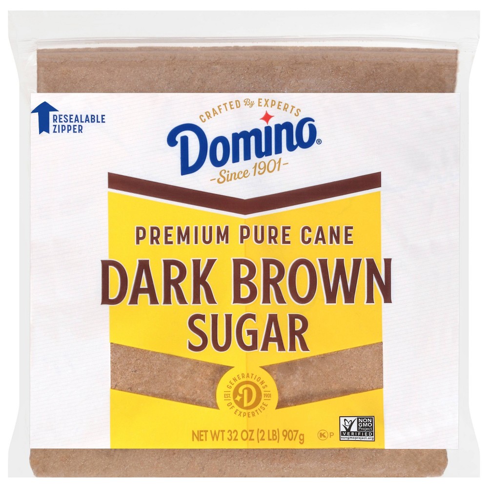 UPC 049200057919 product image for Domino Premium Pure Cane Dark Brown Sugar - 2lbs | upcitemdb.com