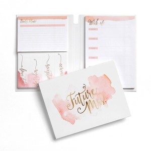 Undated Post-it Future Mrs. Wedding Planner - Canopy Street: Multicolor Lay-Flat Design for Adults, Non-Standard Size - 1 of 3