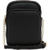 Paaaawaters FashionPuzzle Multi Pocket PU Leather Casual Medium Crossbody Bag with Adjustable Strap - 2 of 4