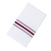 Arkwright Bistro Napkins (12 Pack), Spun Polyester, 18x22 in., Striped Color Options - 3 of 4