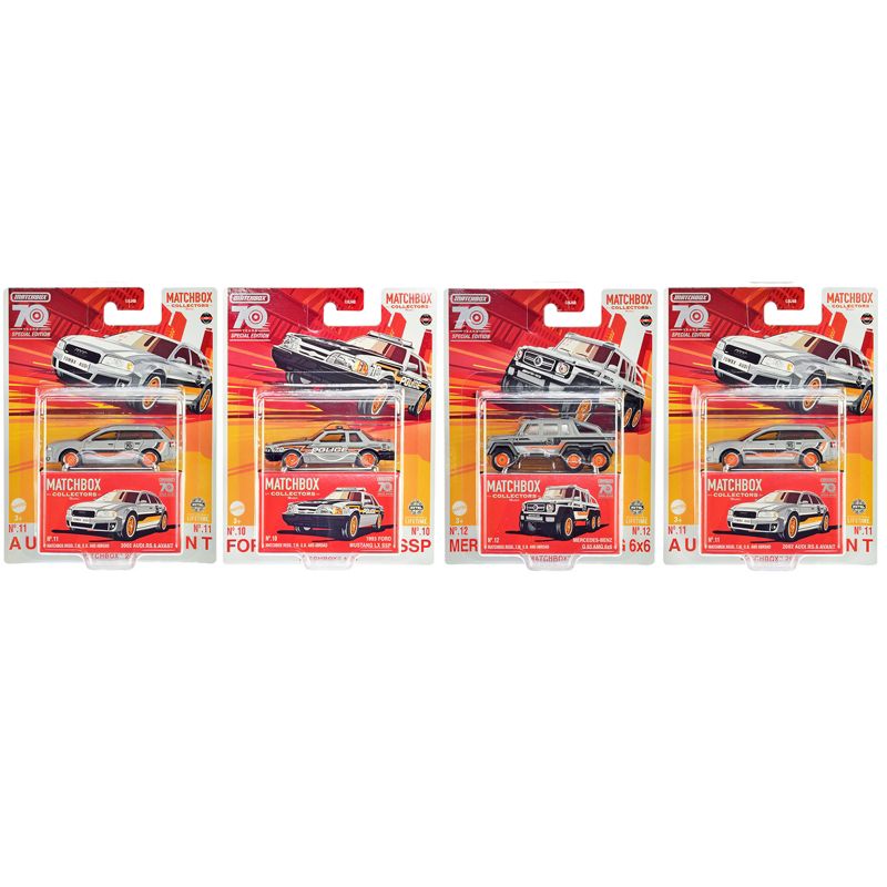 "Collectors" Superfast 2023 S "70 Years" Special Edition Set of 8 pieces Diecast Model Cars by Matchbox, 3 of 5