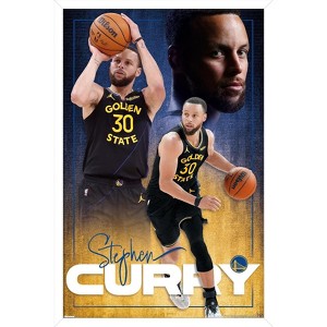 Trends International NBA Golden State Warriors - Stephen Curry 25 Framed Wall Poster Prints - 1 of 4
