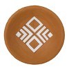 White Geo Accent Terracotta Trinket Tray - Foreside Home & Garden - 4 of 4