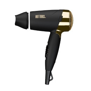 Hot Tools Pro Signature Gold Salon Compact Hair Dryer - 1200 Watts - 1 of 4