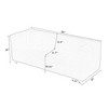 NicBex 80 Inch Modern Couch,3-Seater Sofa Waterproof and Stain-proof for Living Room,Office,Apartment - 3 of 3
