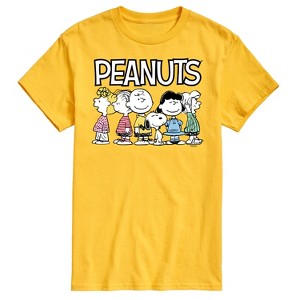 Men's - Peanuts - Peanuts Crew Short Sleeve Graphic T-Shirt - 1 of 4