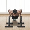VEVOR Dip Bars, 500 lbs Weight Capacity, Heave Duty Dip Stand Station, Fitness Workout Dip Bar Station Stabilizer Parallette Push Up Stand - 2 of 4