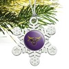 Mankato Primary Logo Metal Snowflake Christmas Tree Holiday Ornament - 2 of 3