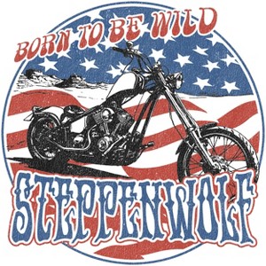 Steppenwolf Men's Easy Rider Short Sleeve Graphic Cotton T-Shirt - 1 of 2