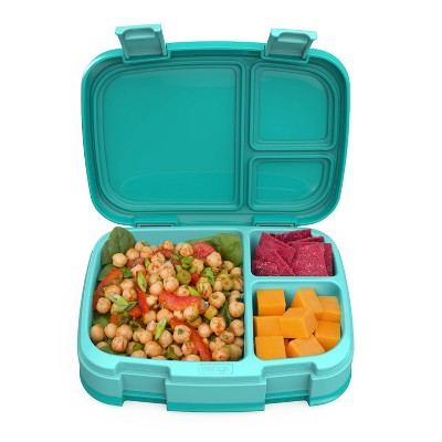 Bentgo Fresh Bento Style Lunch Box Green Leak Proof 3/4 Compartments for  sale online