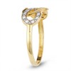 Designs By Gioelli 10K Yellow Gold Genuine Diamond Ring - 2 of 3