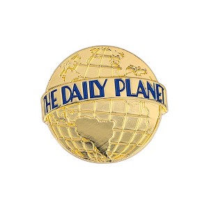 SalesOne LLC DC Studios Superman Daily Planet Gold Logo Enamel Pin - 1 of 4