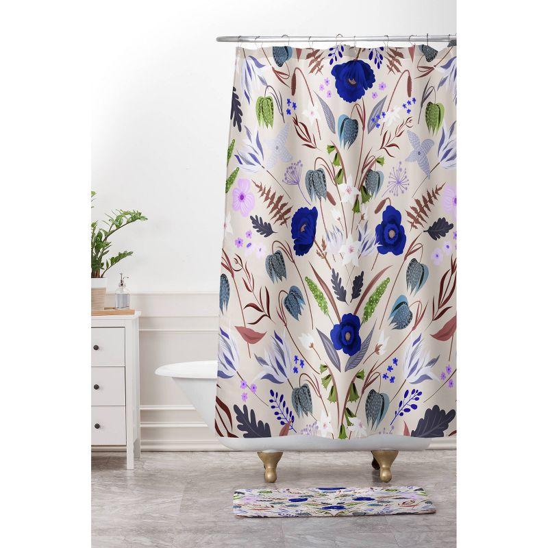 Iveta Abolina Poppy Meadow Shower Curtain - Deny Designs, 4 of 7