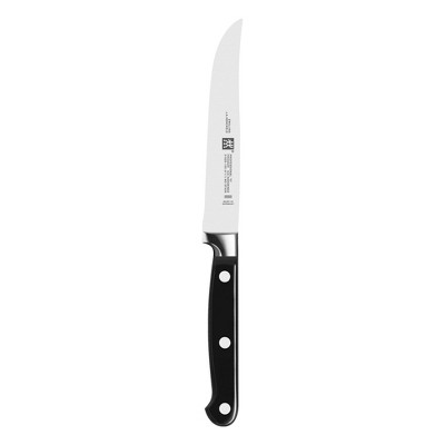 Winco Steak Knives, 4.5 Blade, Wooden Handle, Pointed Tip - Pack Of 12 :  Target