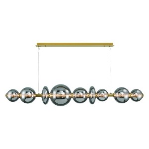 Eurofase Lighting Atomo 1 - Light Chandelier in  Gold - 1 of 3