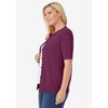 Woman Within Perfect Elbow-Length Sleeve Cardigan - 4 of 4