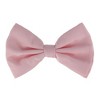 CTM Men's Solid Fashion Color Bow Tie and Suspender Set - 2 of 4