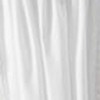 Ellis Intricate Brush Fringe Sewn on Inside Edge and Bottom 1.5" Rod Pocket Tailored Tier White - 3 of 4