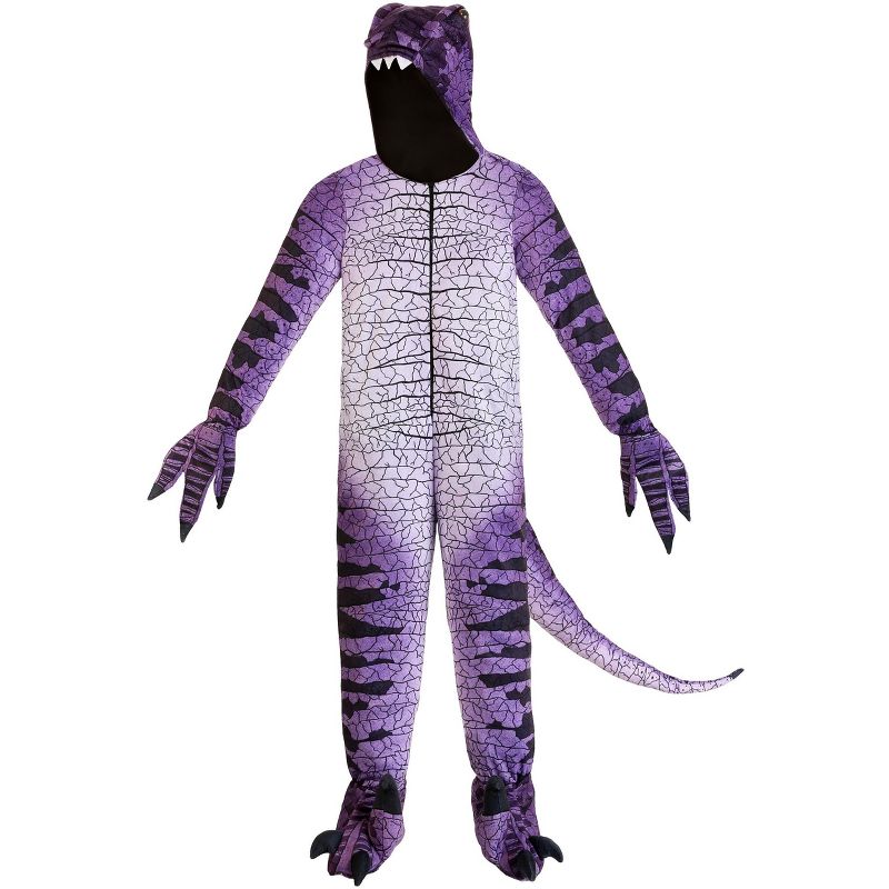 HalloweenCostumes.com Ravenous Raptor Dinosaur Costume for Kids, 2 of 11