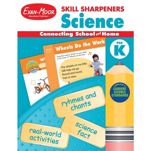 Skill Sharpeners: Science, Prek Workbook - by  Evan-Moor Educational Publishers (Paperback) - image 1 of 1