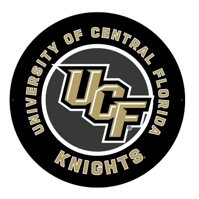 Evergreen Ultra-Thin Edgelight LED Wall Decor, Round, University of Central Florida- 23 x 23 Inches Made In USA
