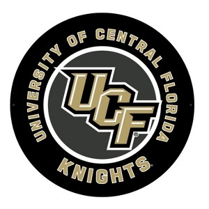 Evergreen Ultra-Thin Edgelight LED Wall Decor, Round, University of Central Florida- 23 x 23 Inches Made In USA - 1 of 4