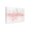 Trademark Fine Art -Lisa Audit 'Rainbow Seeds Abstract Blush Gray Crop' Canvas Art - 4 of 4